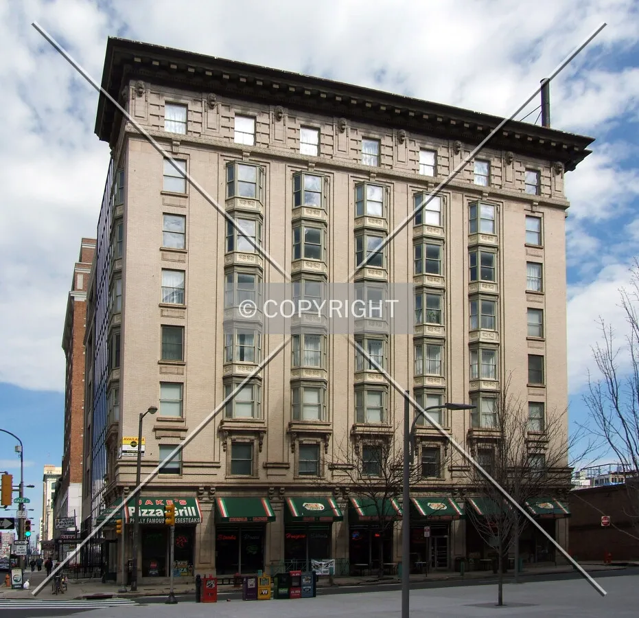 View from the southwest across Race Street