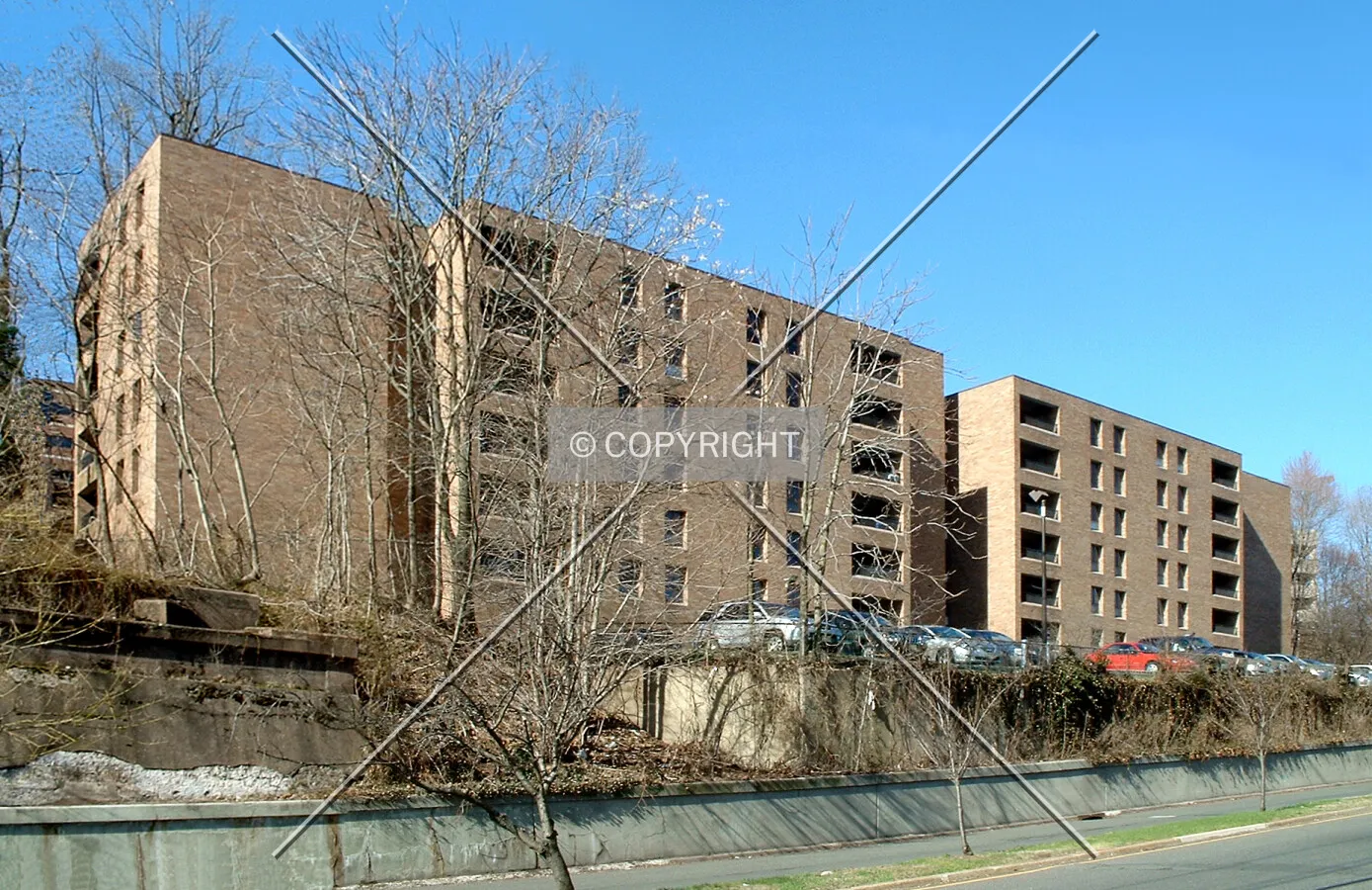 View from the east across Broad Street