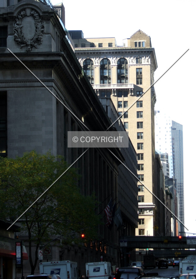 View from the southeast along 45th Street