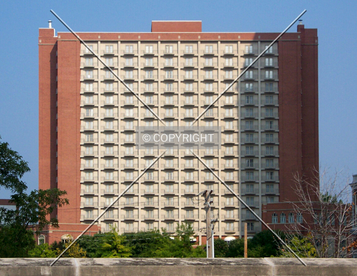 View from the west; August 9, 2005