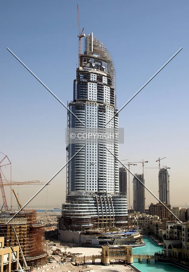 Looking south from Burj Dubai