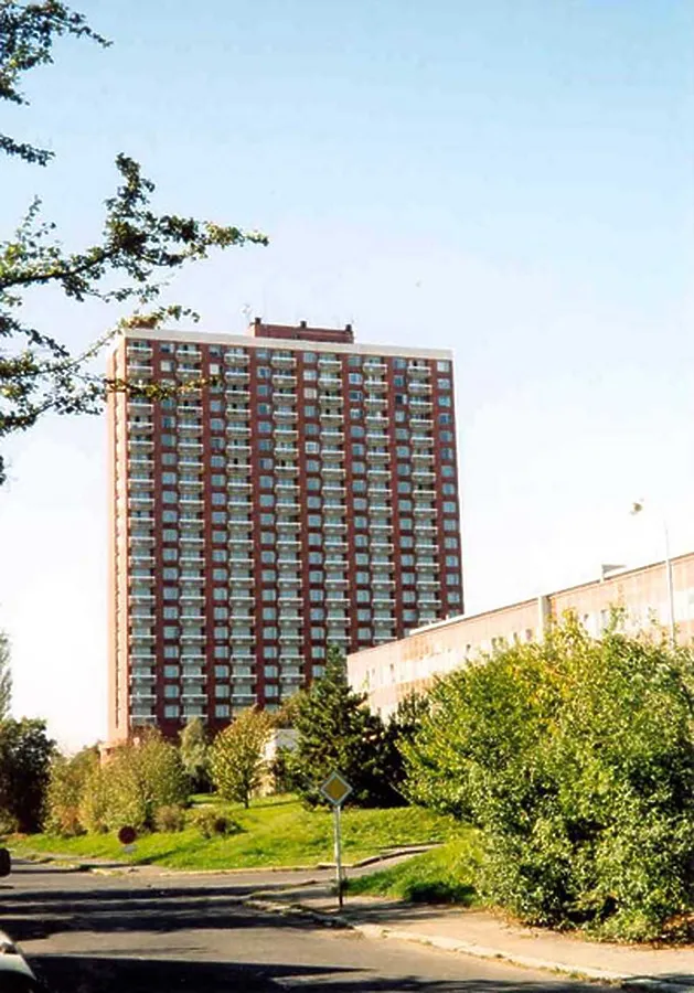 Distant view to the west
