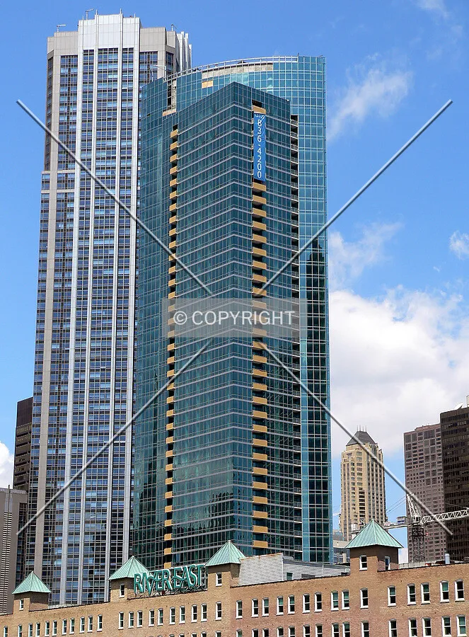 View to the northwest from Lake Shore Drive