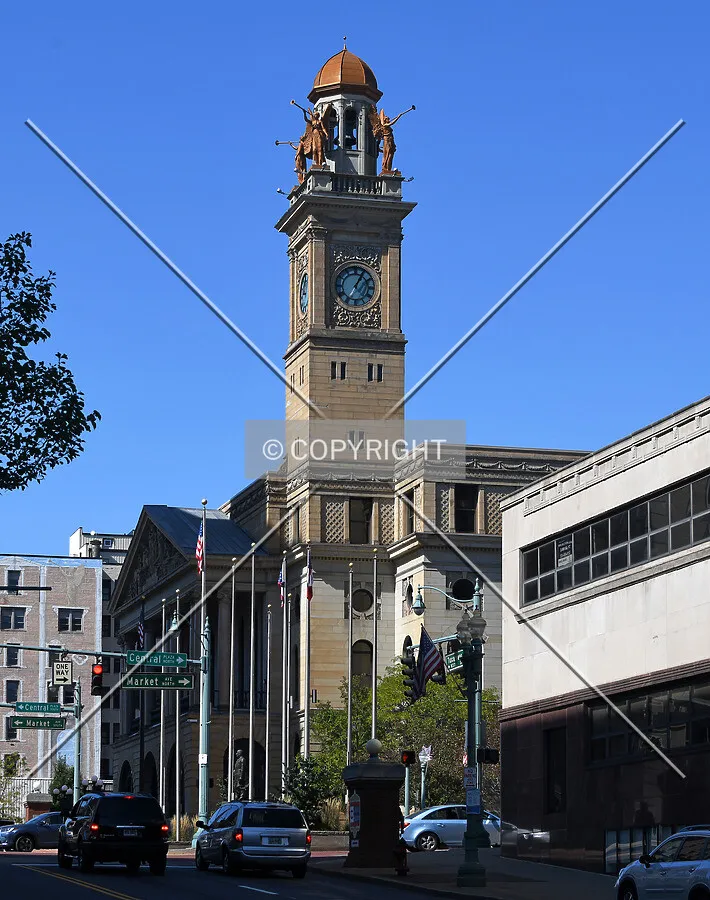 View from the southeast
