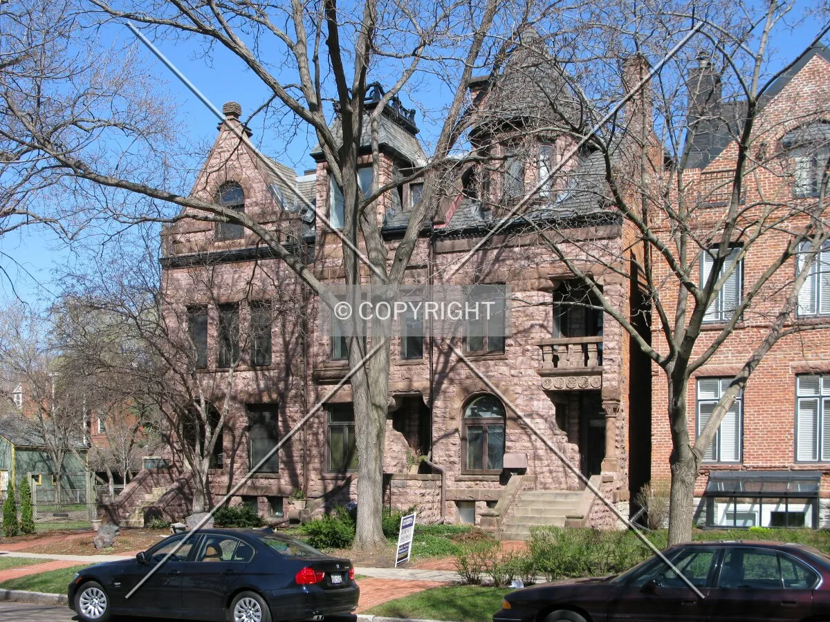 View to the northwest across Holly Avenue