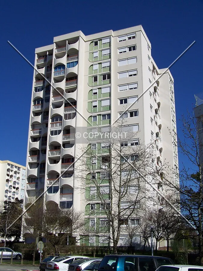 West corner view