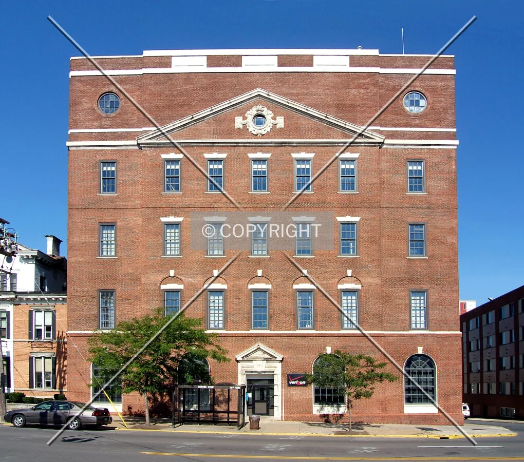 View from the southeast