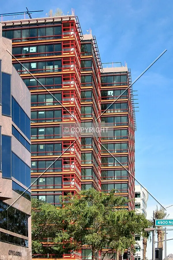 View to the north along North 24th Street