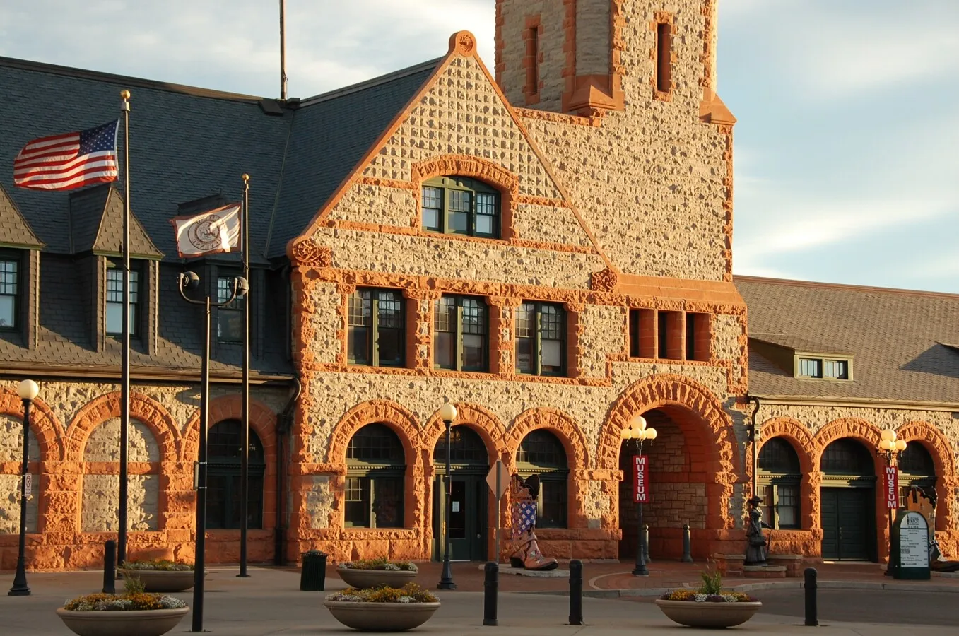 View from the northeast