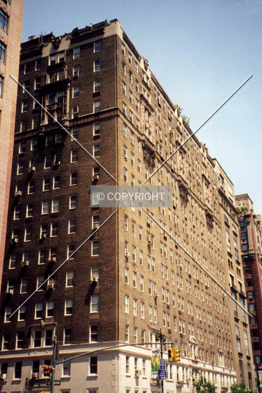 View from southeast along Central Park West