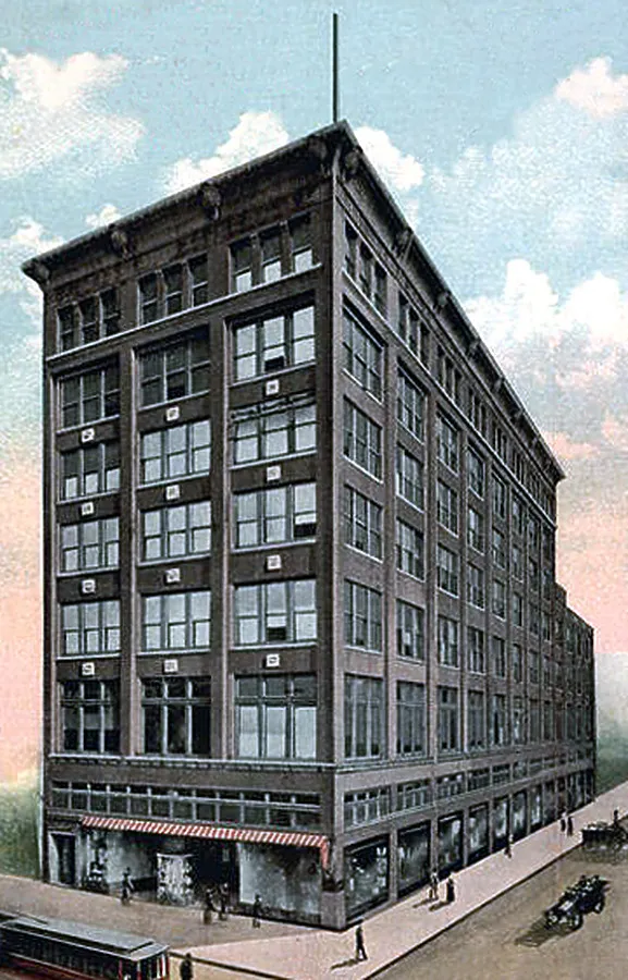 View from the southwest