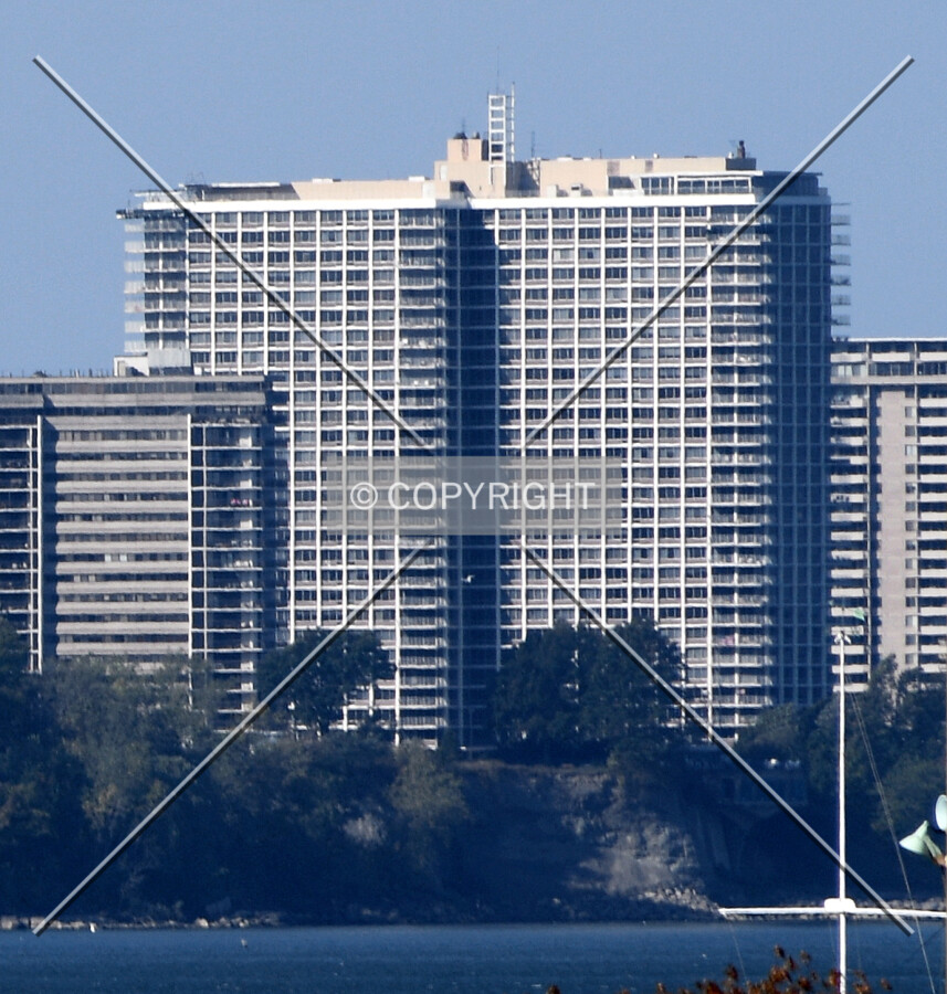 View from the northeast