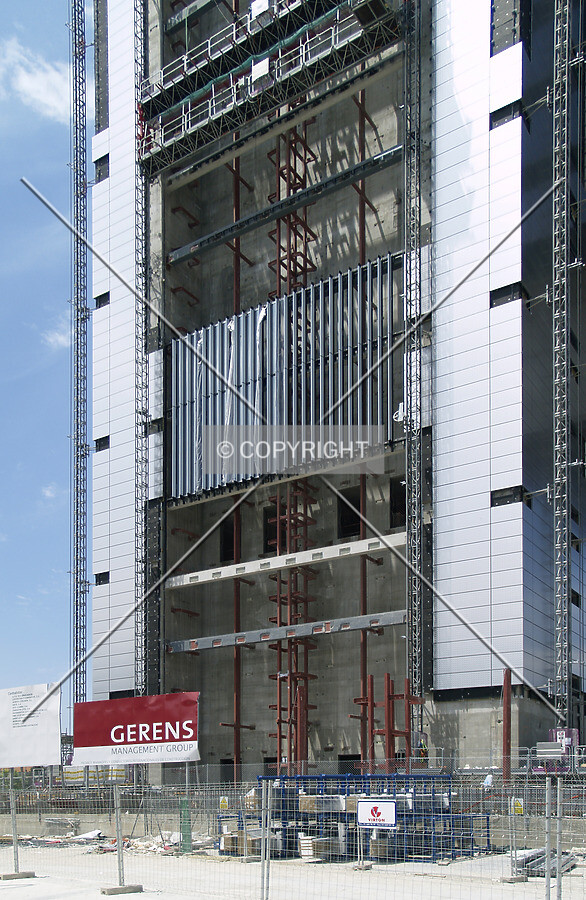 Detail of the ground floors