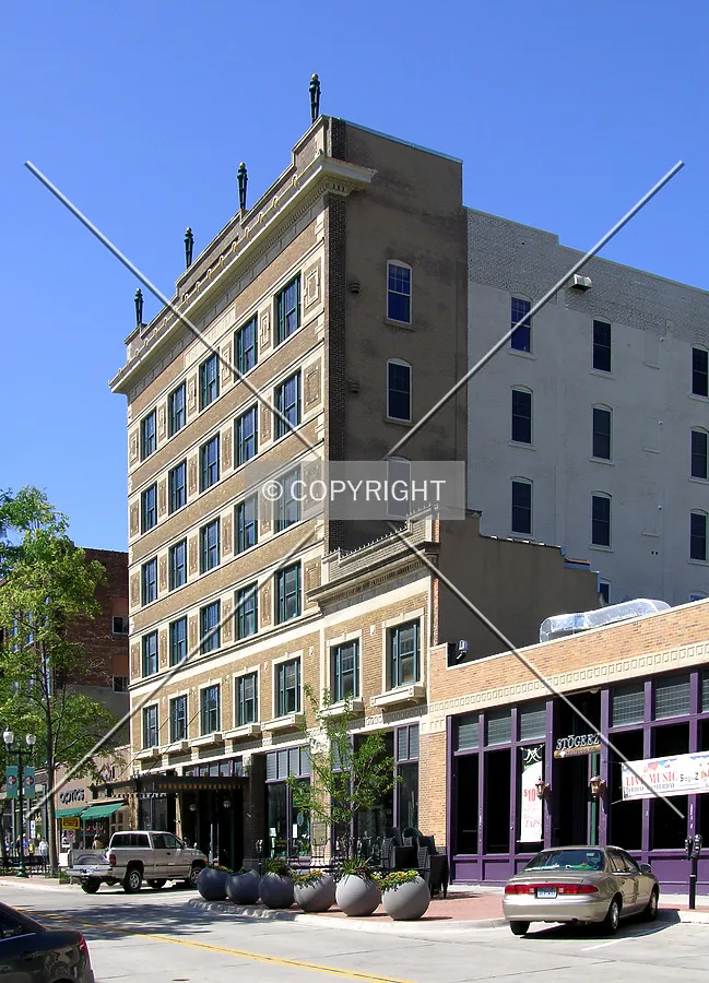 From South Phillips Avenue to the northeast