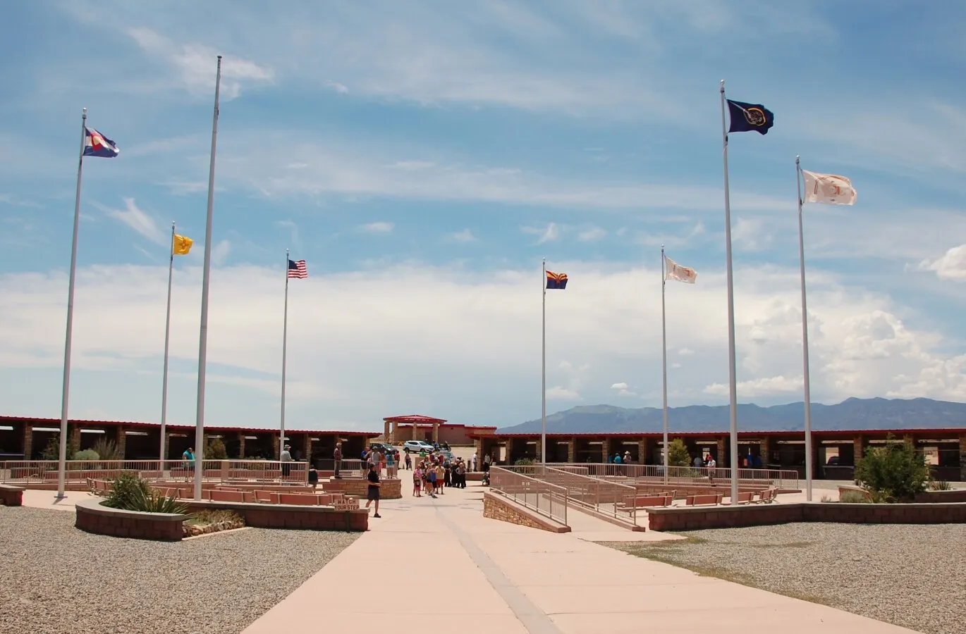 View to the south