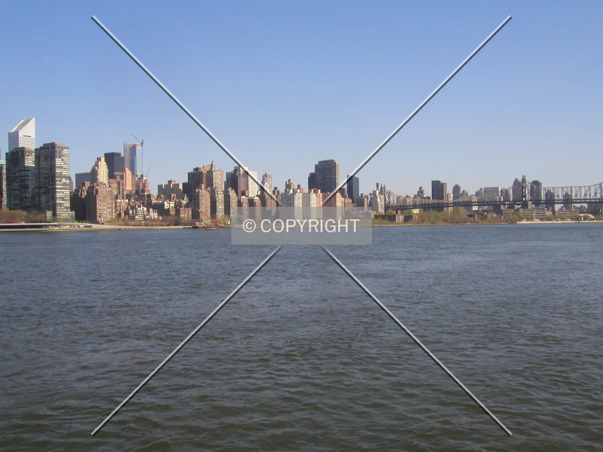 Upper East Side as seen from the Queens riverfront