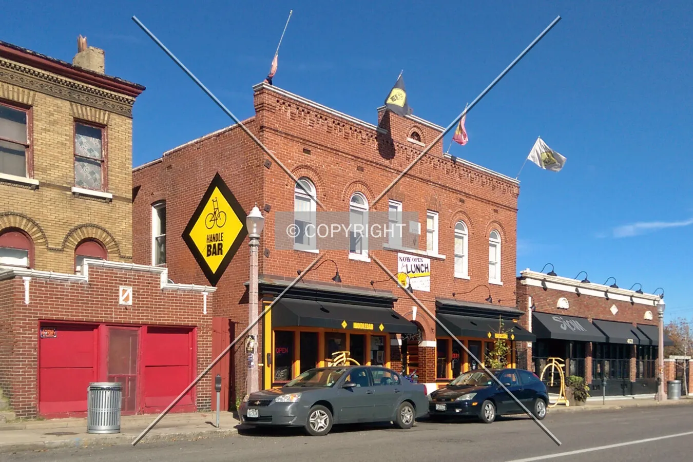 View from the southwest; October 28, 2014