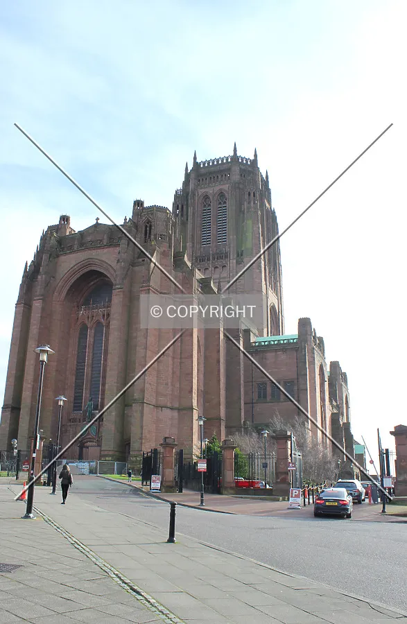 Corner view from the northwest.