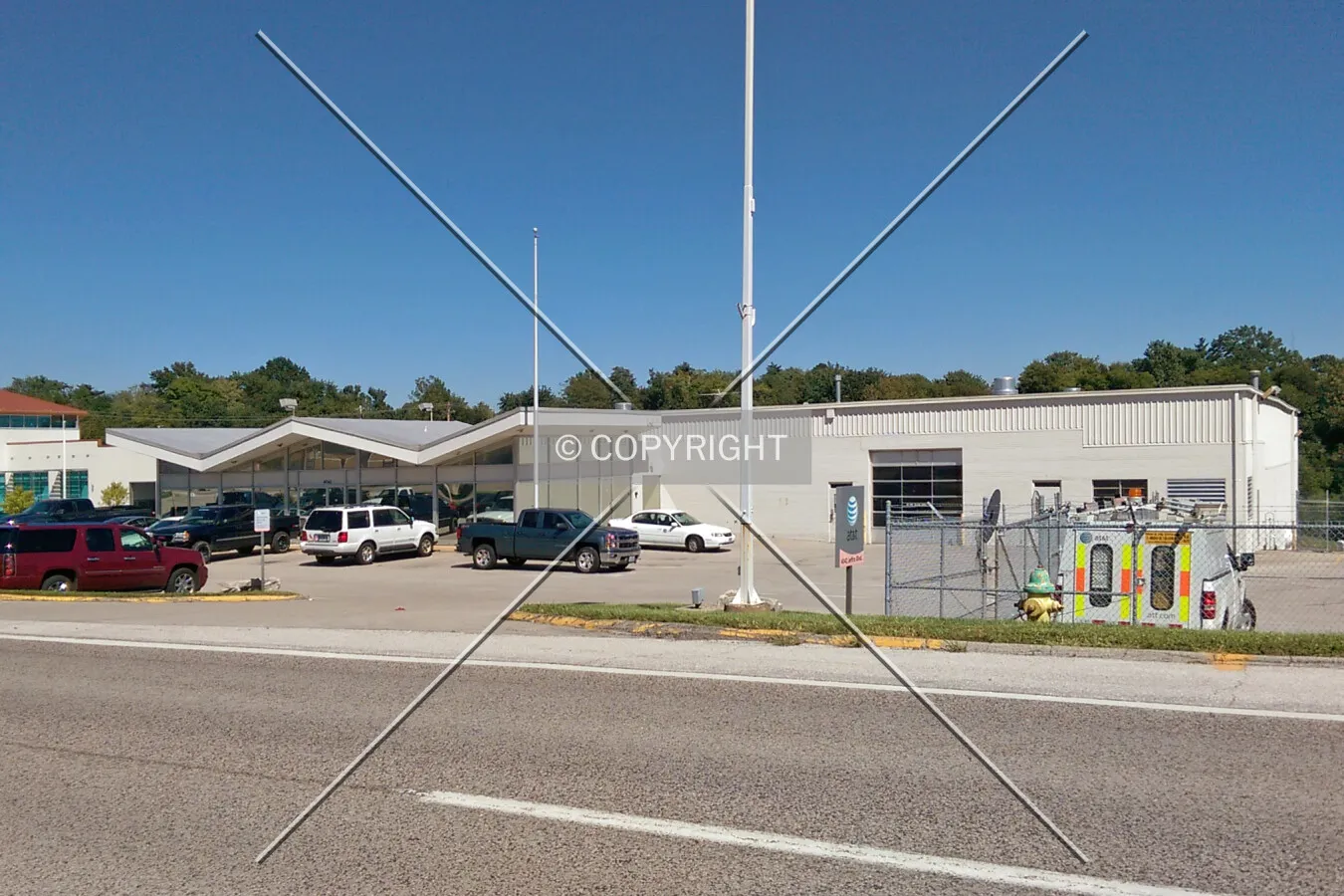 View from the southwest; September 13, 2014
