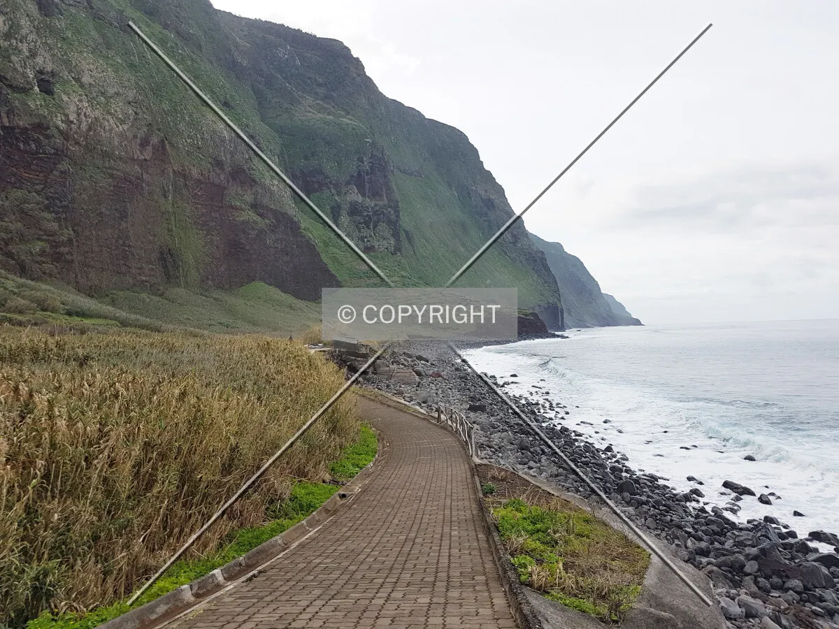 Mountains at the coast