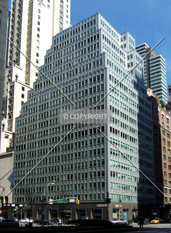 View from the south on Park Avenue