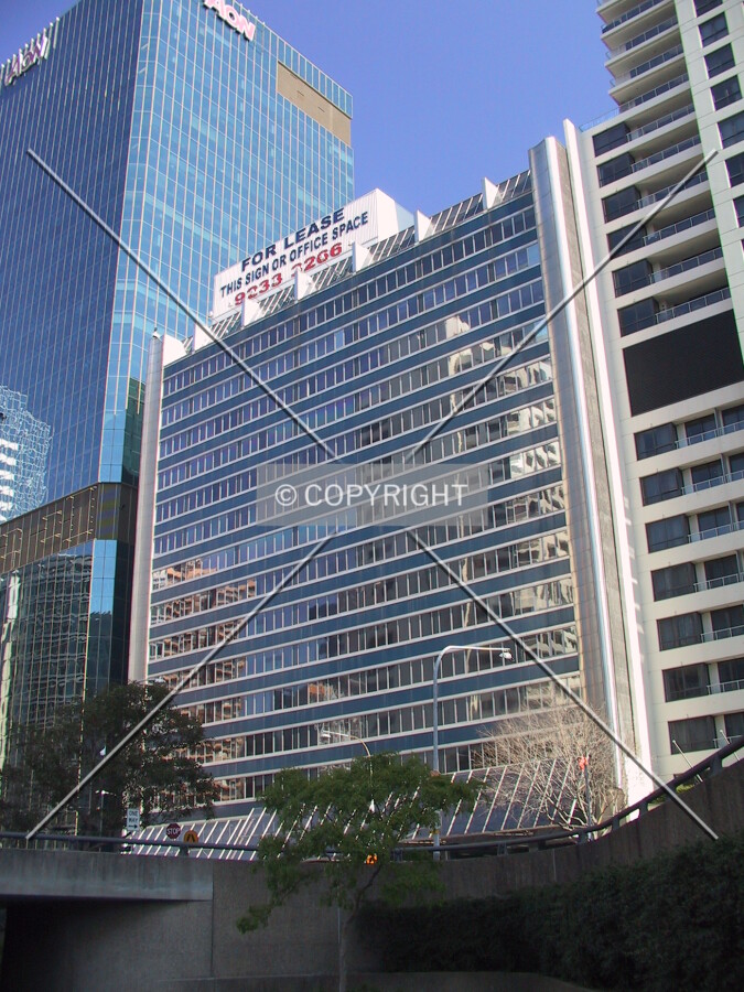 View of east facade