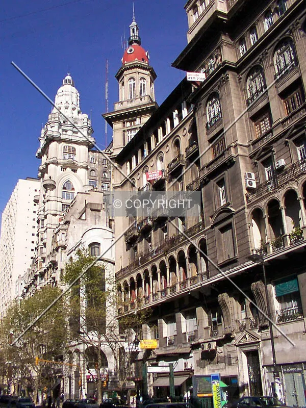 Architectural classics on the Avenida de Mayo