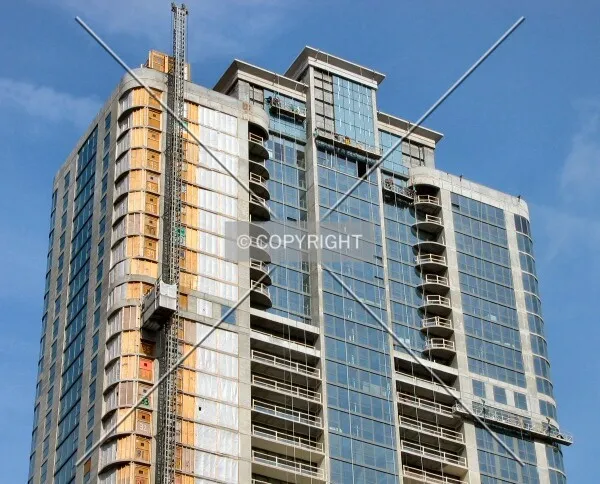 Top floors from the southwest