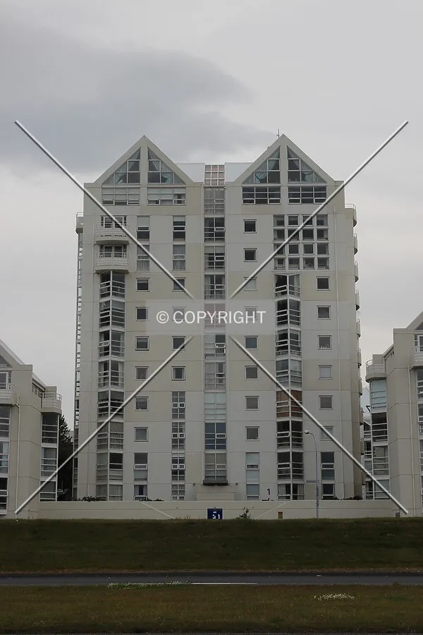 Full height view from the north