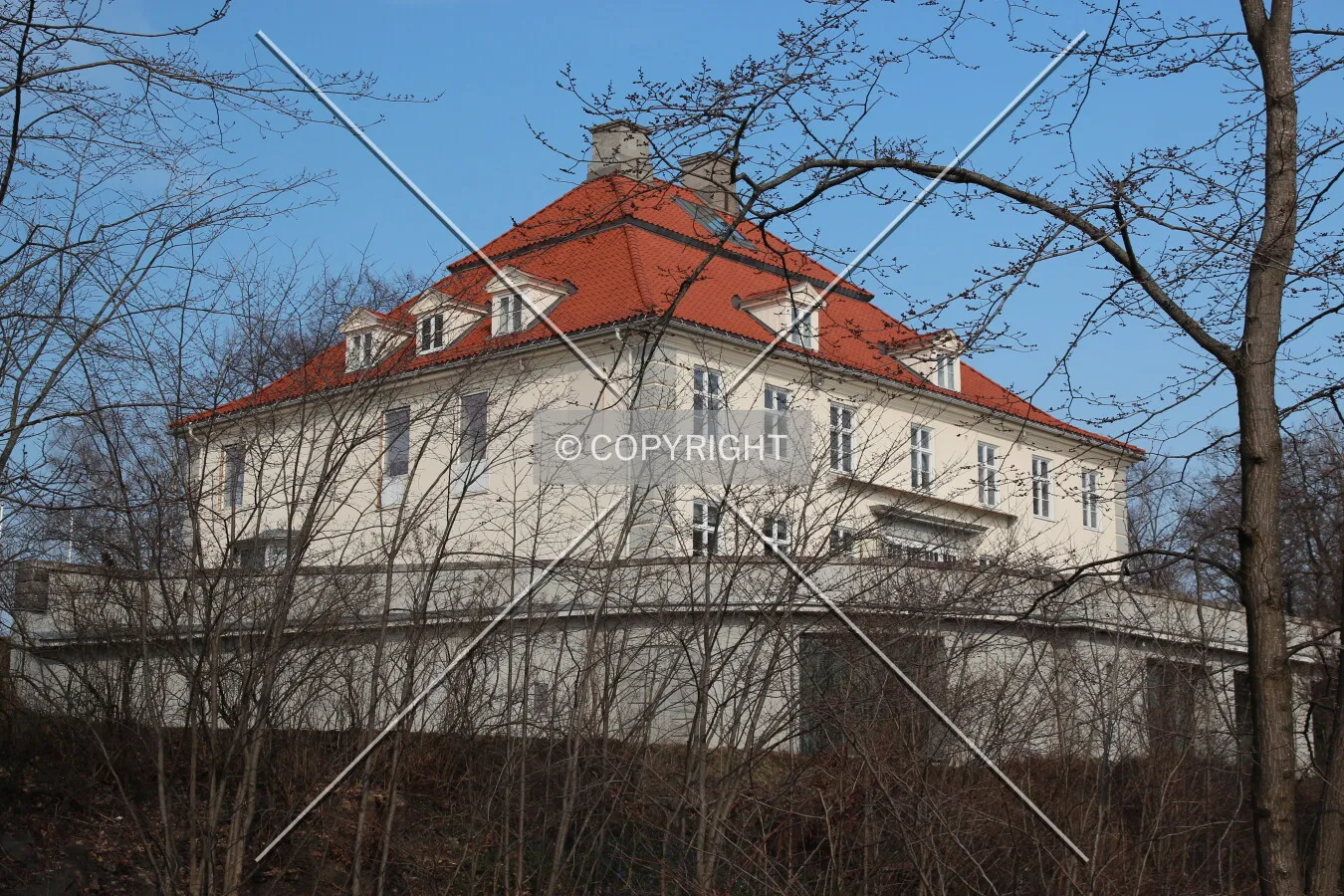 View from the south