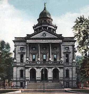 Vintage view from the north before removal of the cupola