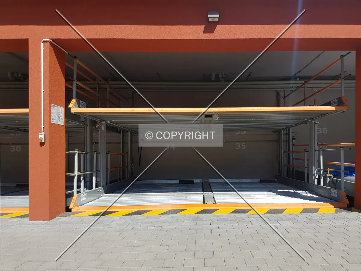 Duplex parking garage - double decker parking