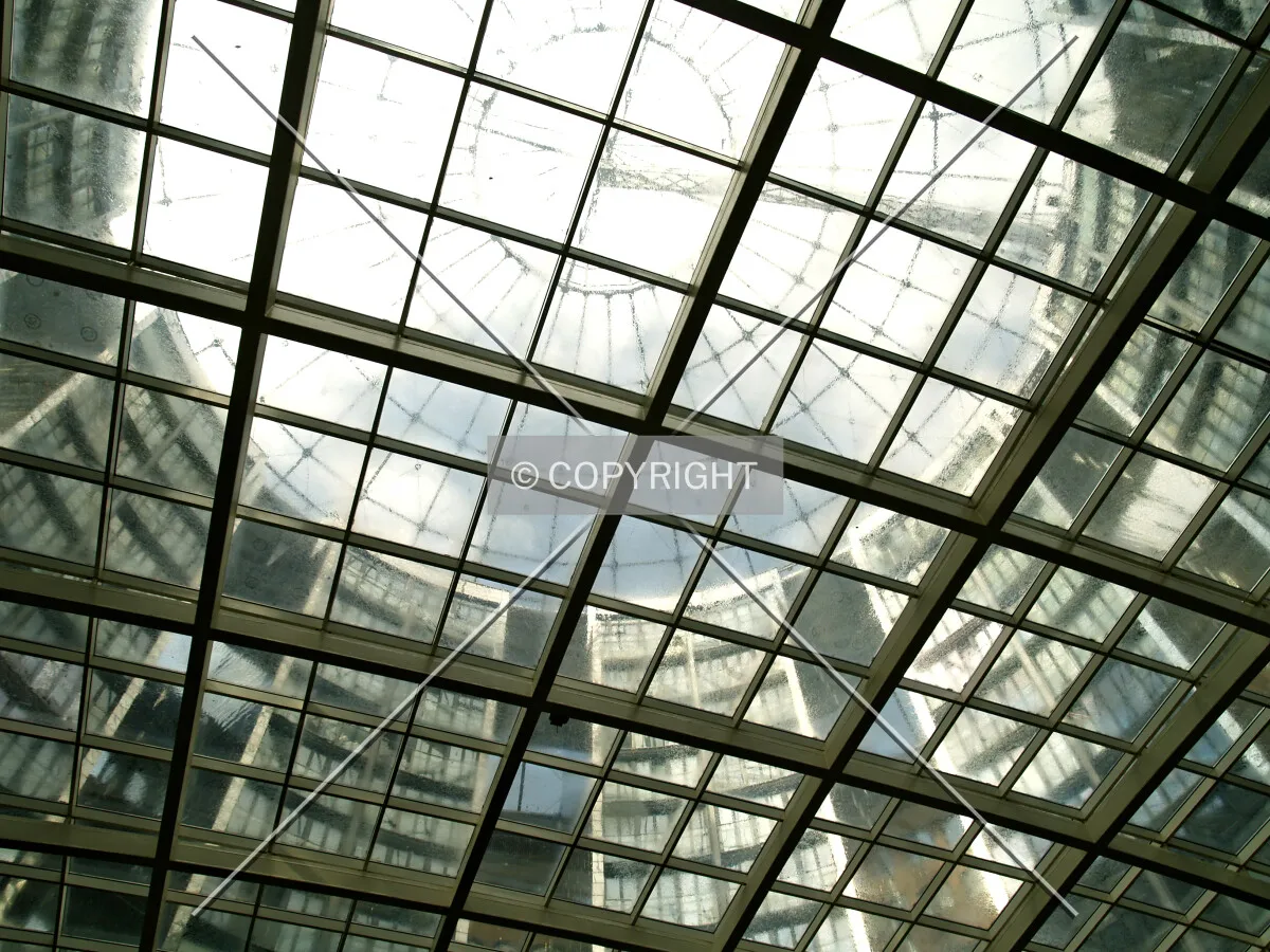 Looking up from the mall