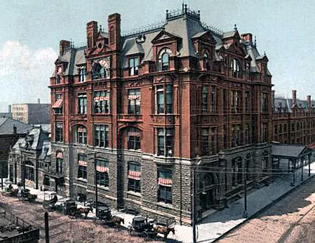 View from the northeast