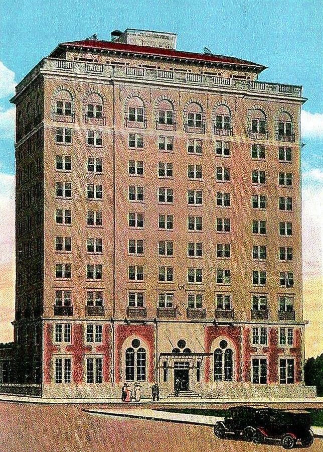 Vintage view from the northwest