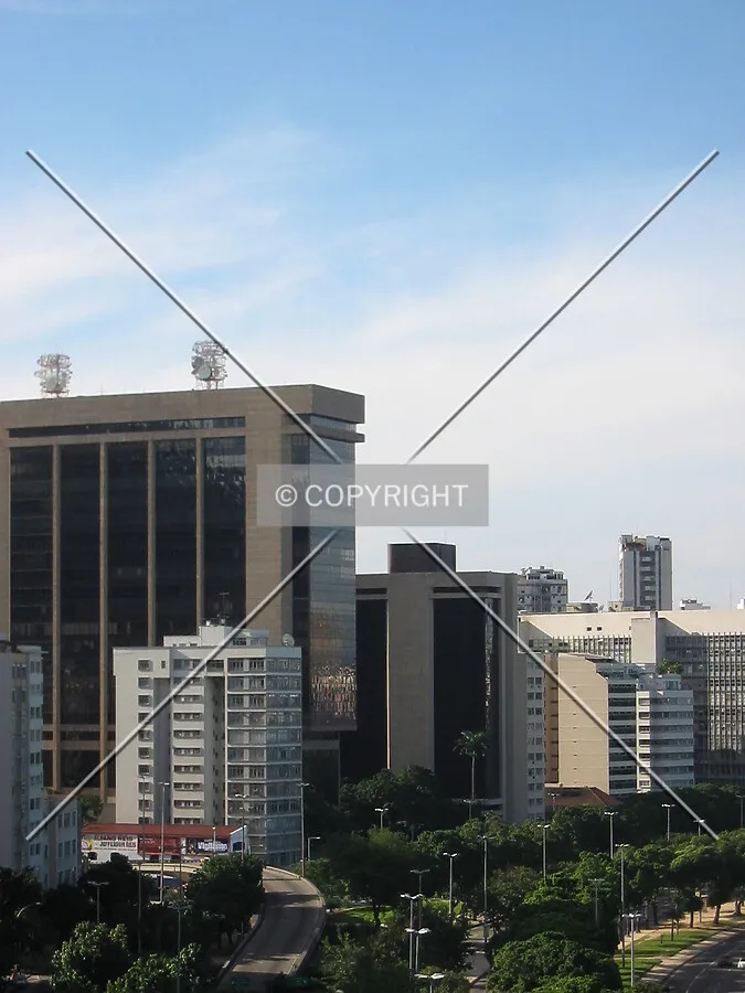 As seen from Botafogo Praia Shopping balcony