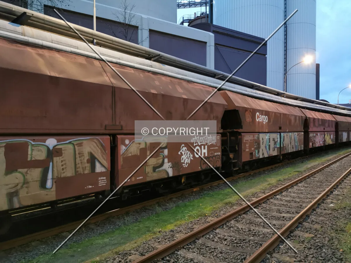 Freight waggon of DB Cargo