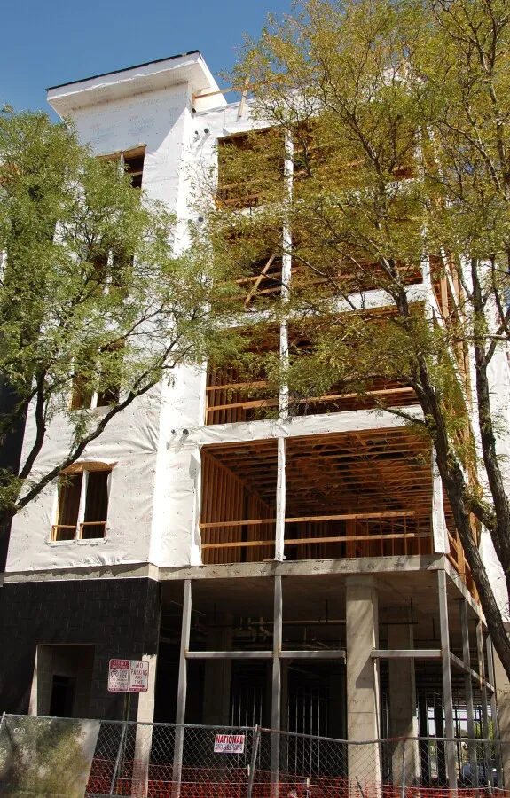 Looking northeast