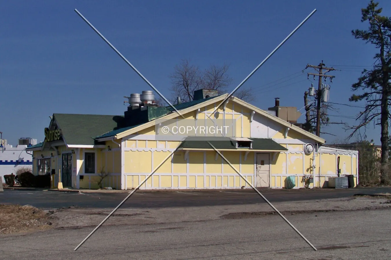 View from the southwest; February 23, 2009