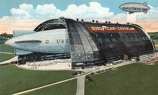 Vintage view from the south