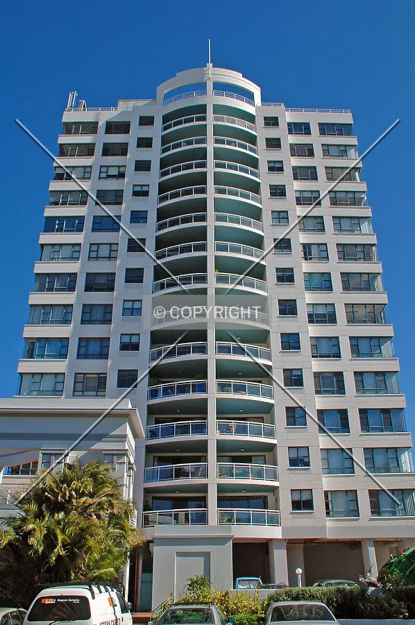 Looking up the east side