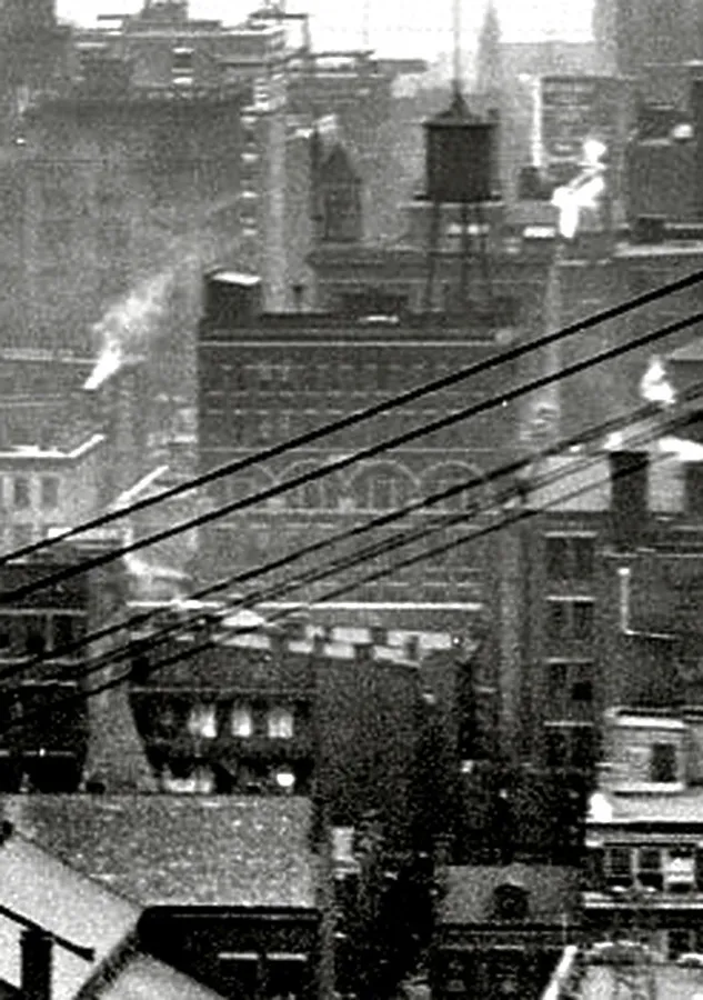 Vintage view from the northeast