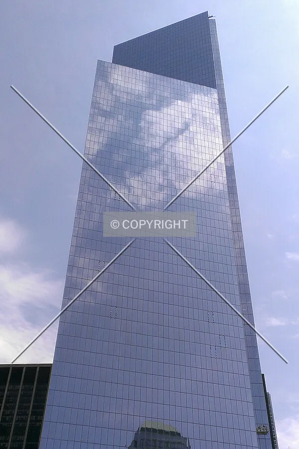 Looking up from the west; April 25, 2014