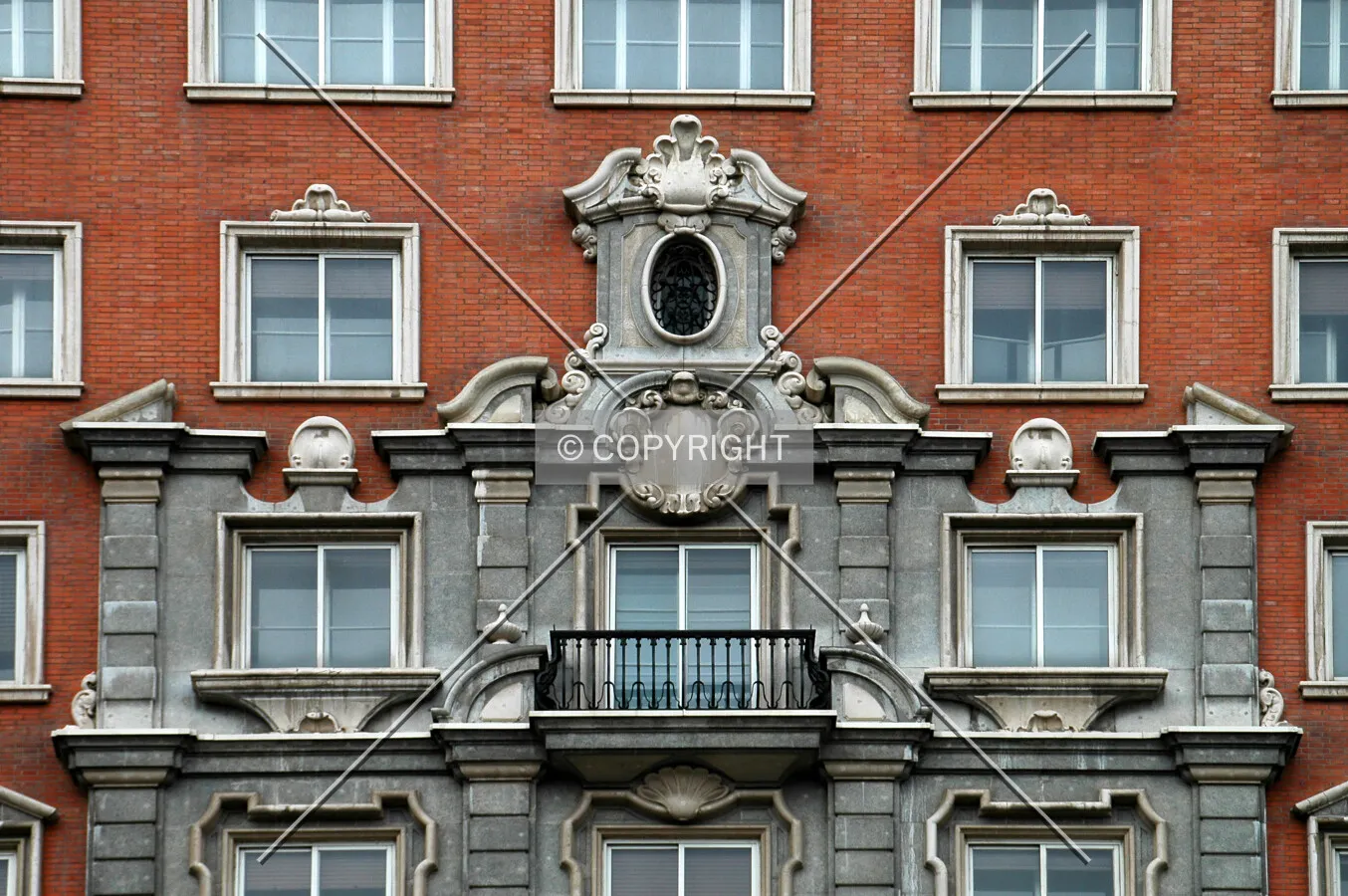 Facade detail above the main entrance