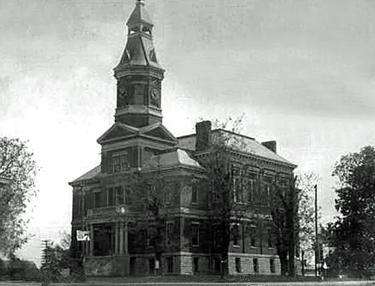 Vintage view from the northwest