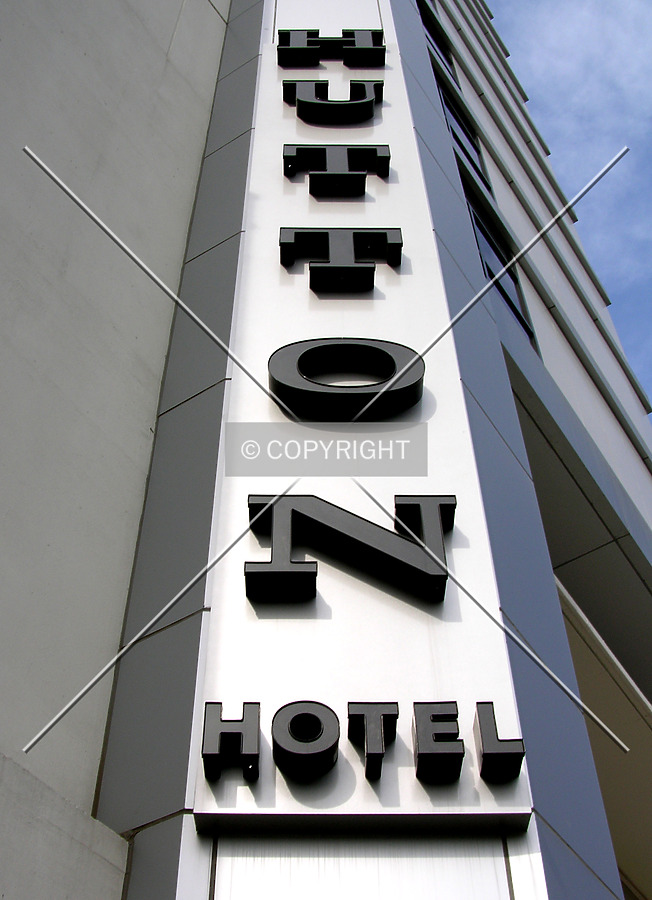 Signage on the southwestern corner