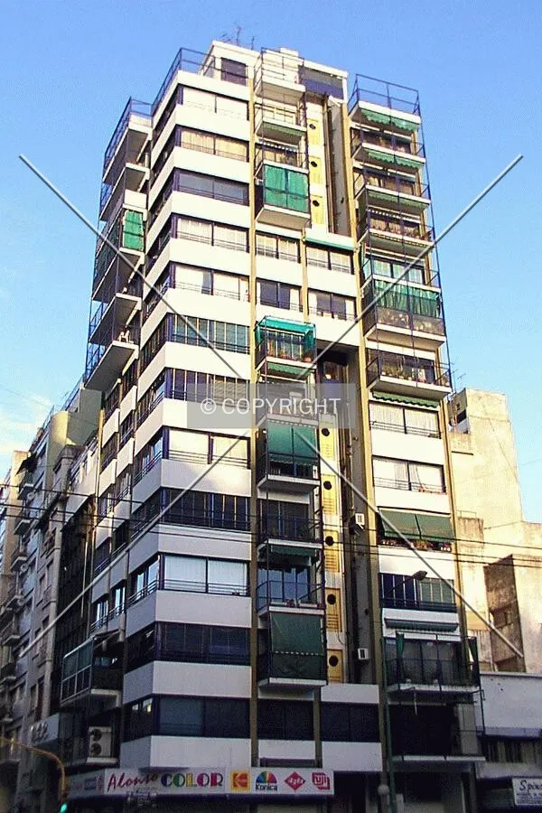 View from the northwest across Avenida Entre Rios