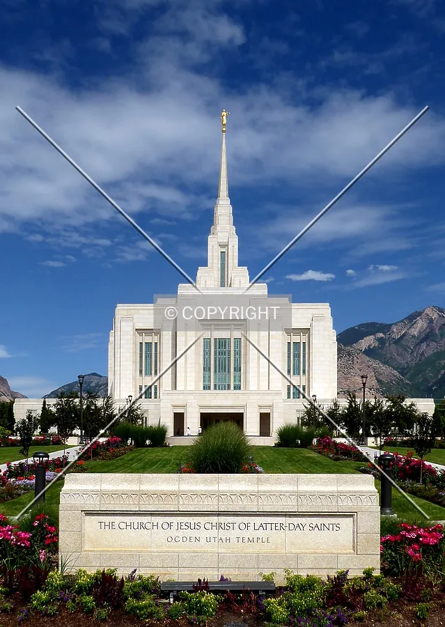 From the west with the main signage