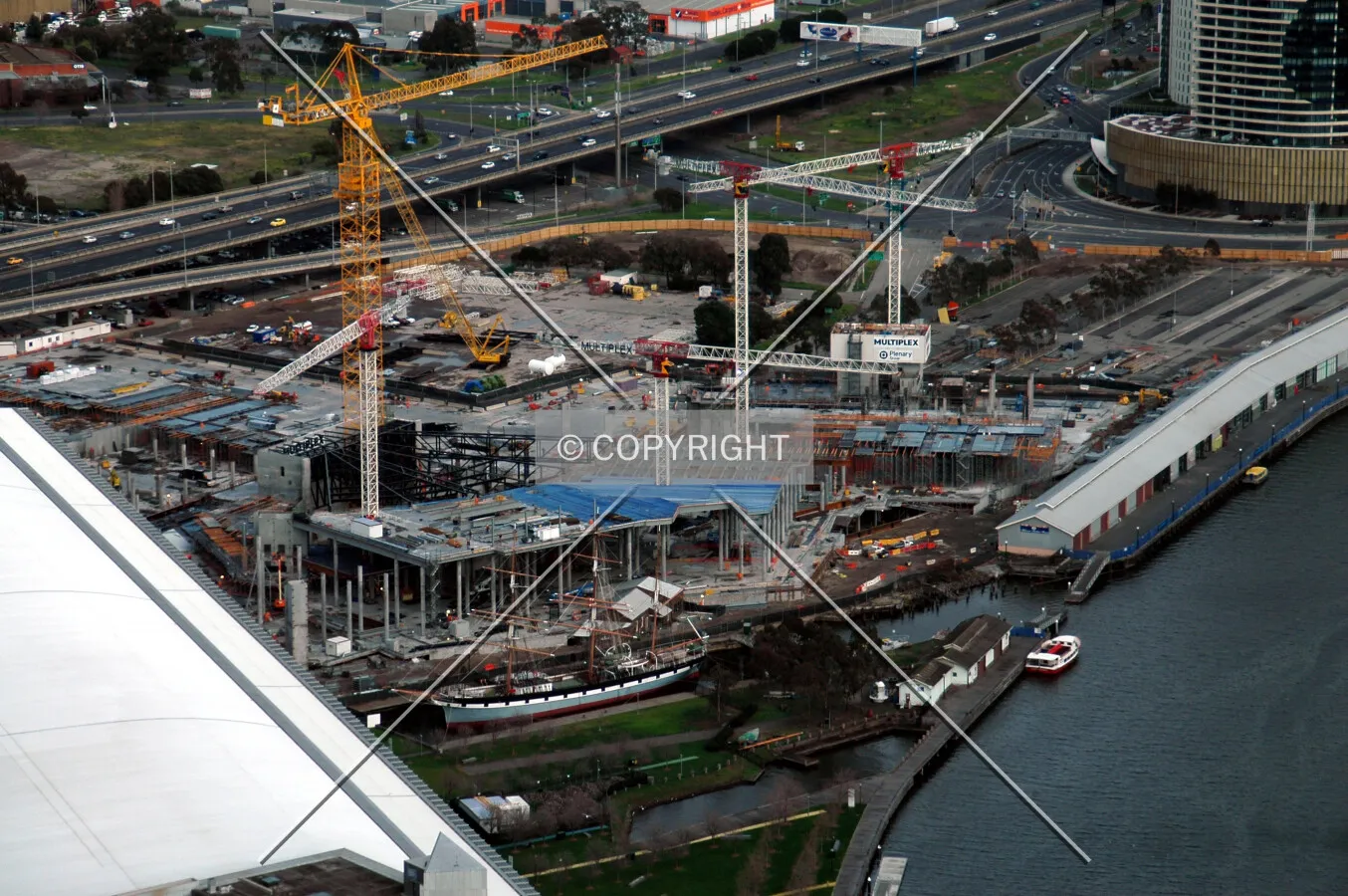 As seen from Crown Towers