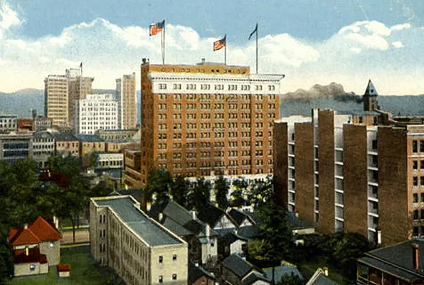 View from the north